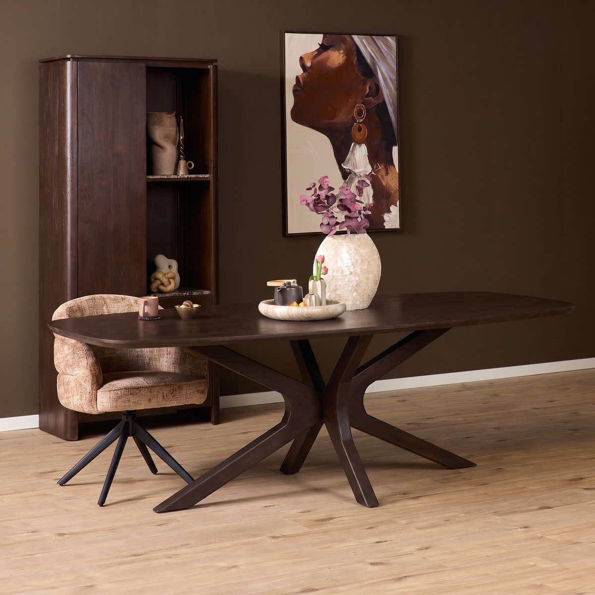 Deens ovale eettafel Nami