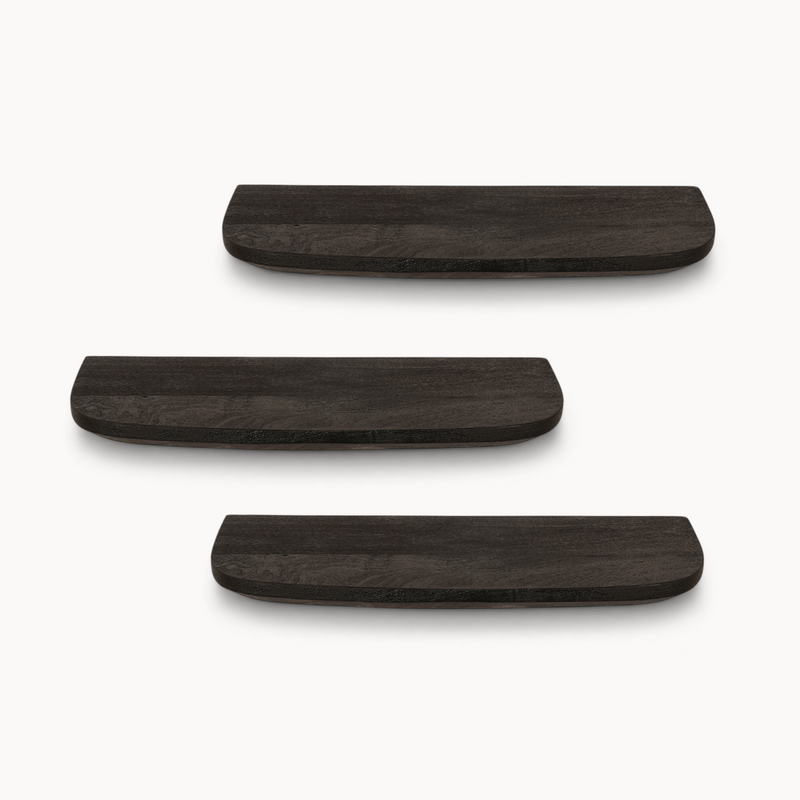 Wandplank Berm Set van 3-zoom-