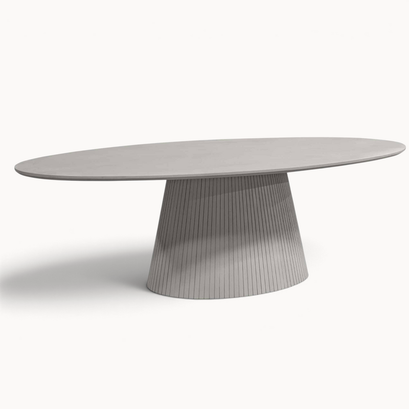 Ovale eettafel Tansu-zoom-