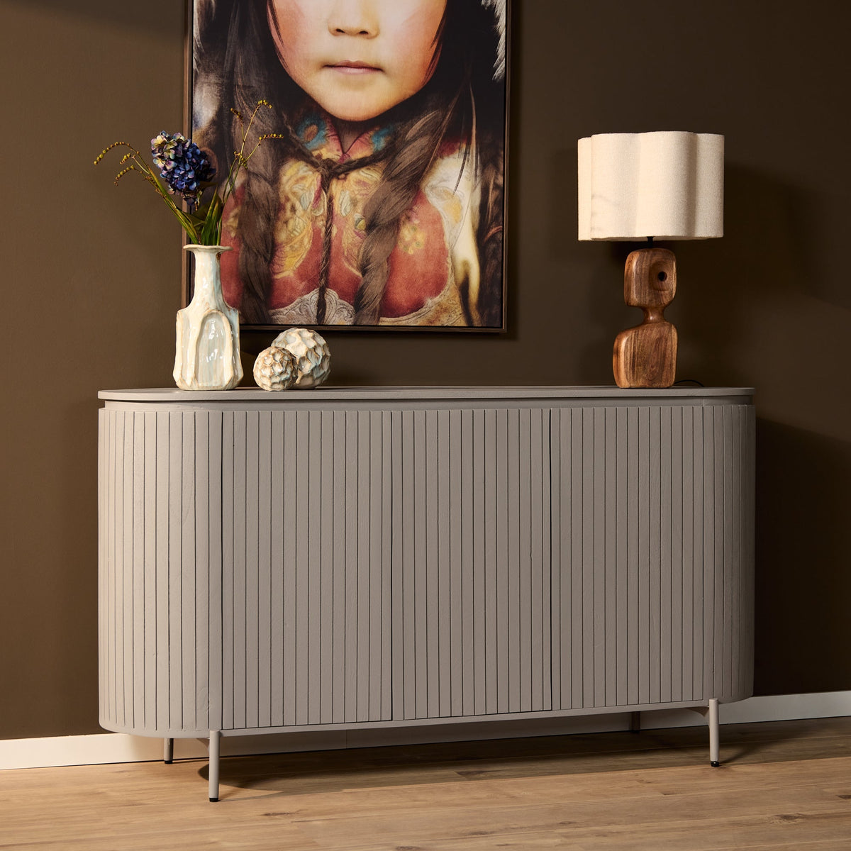 Dressoir Tansu Taupe