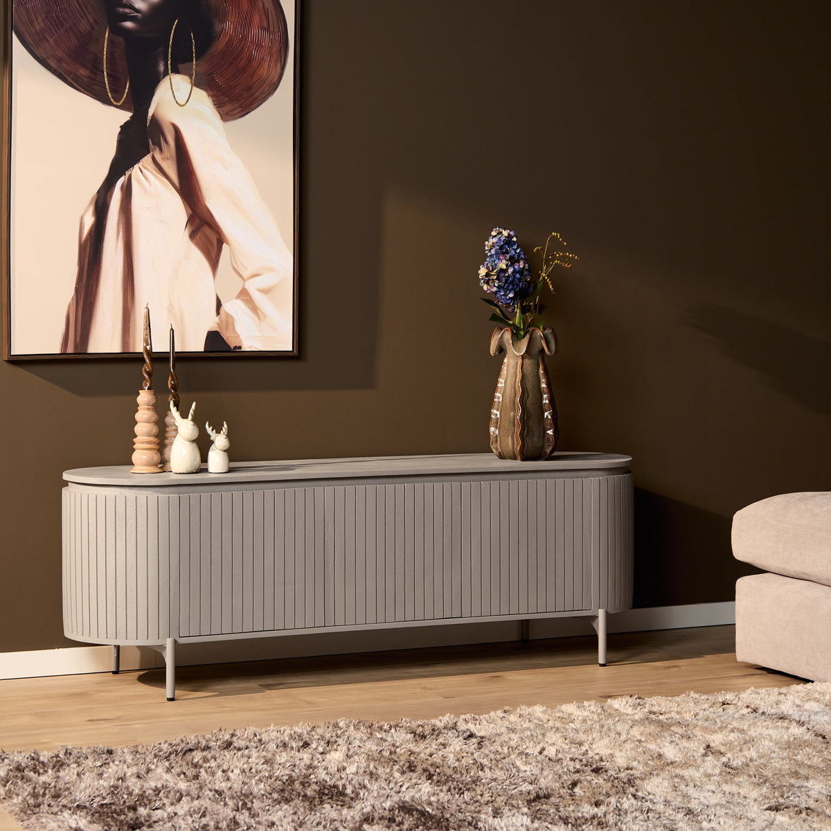 Tv meubel Tansu Taupe