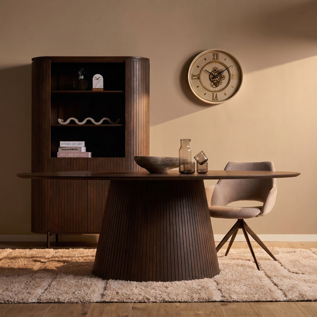 Ovale eettafel Tansu-zoom-33