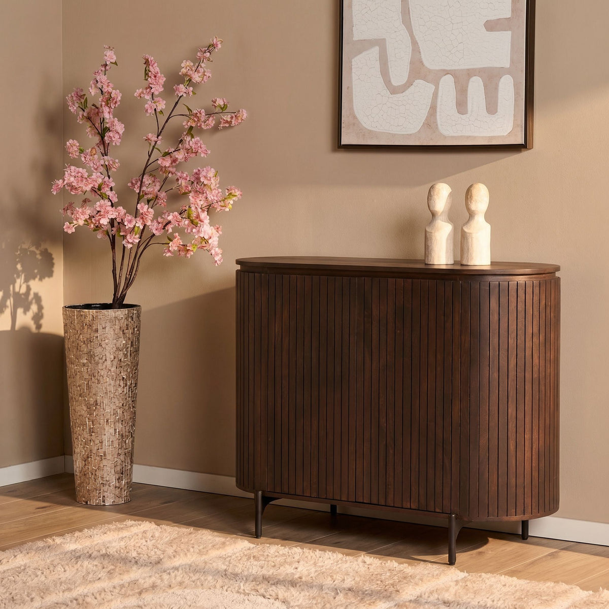 Kabinet kast Tansu Bruin