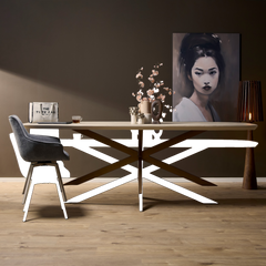 Eettafel Sova Ovaal 280 cm Zand