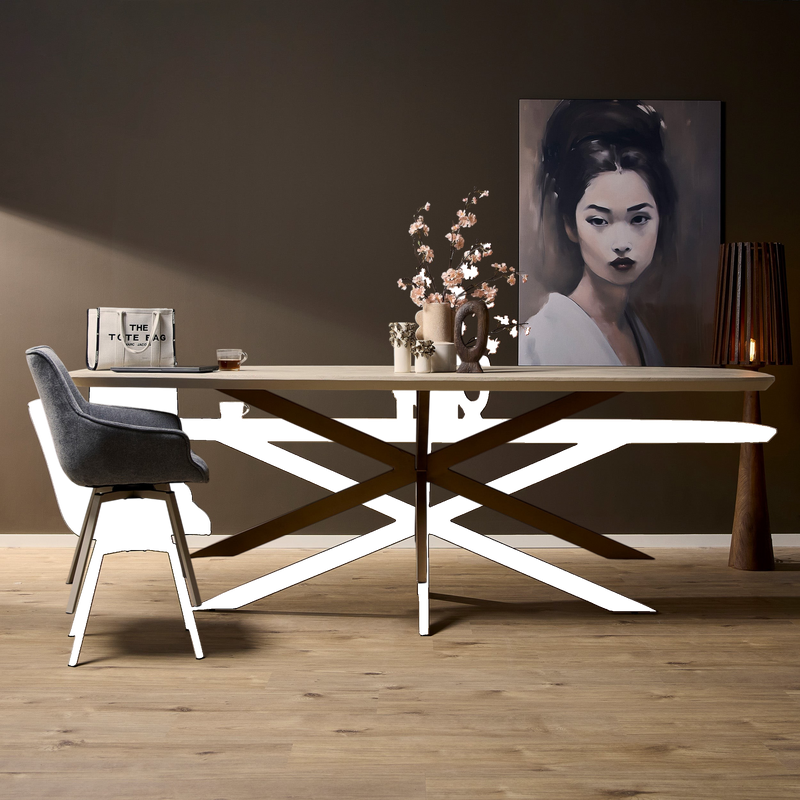 Eettafel Sova Ovaal-zoom-