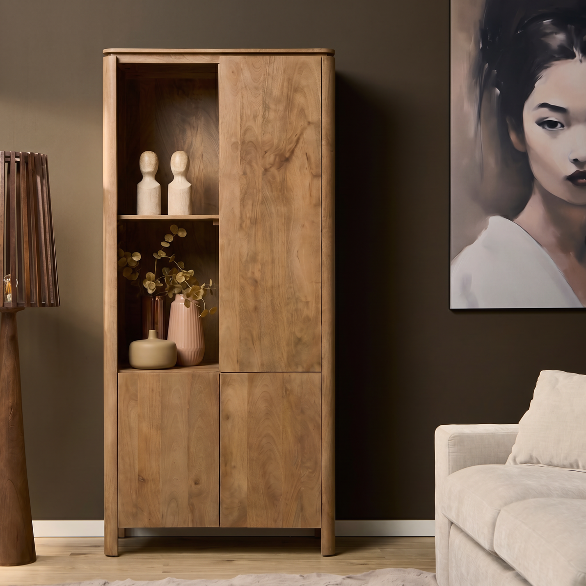 Vakkenkast Links Iwa Naturel