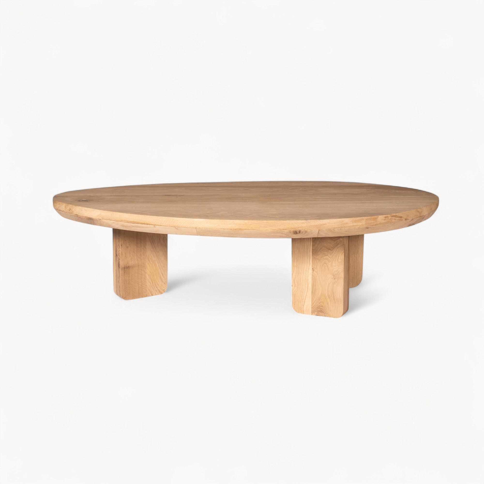 Salontafel Zillah | 130 cm | Naturel Eiken