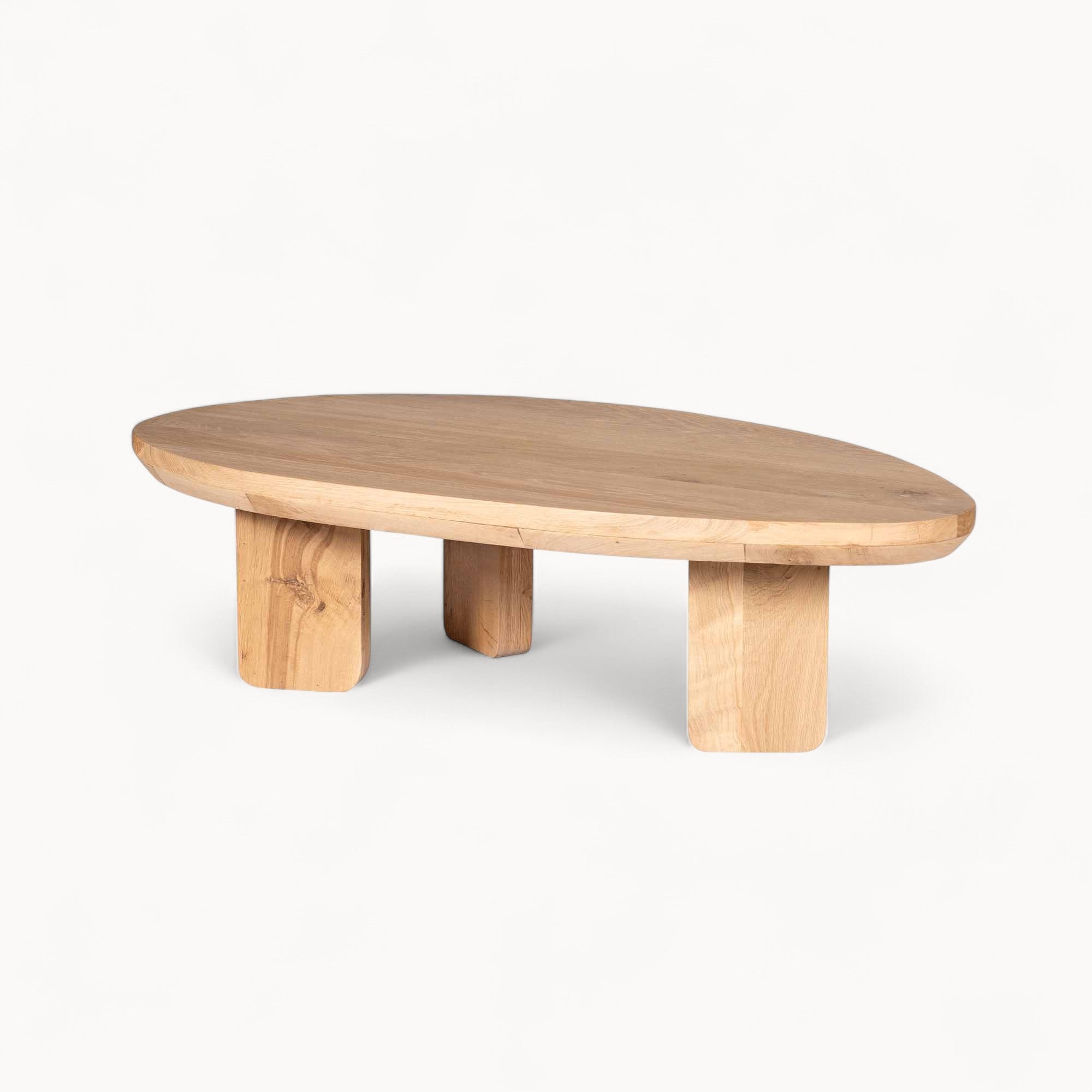 Salontafel Zillah | 130 cm | Naturel Eiken