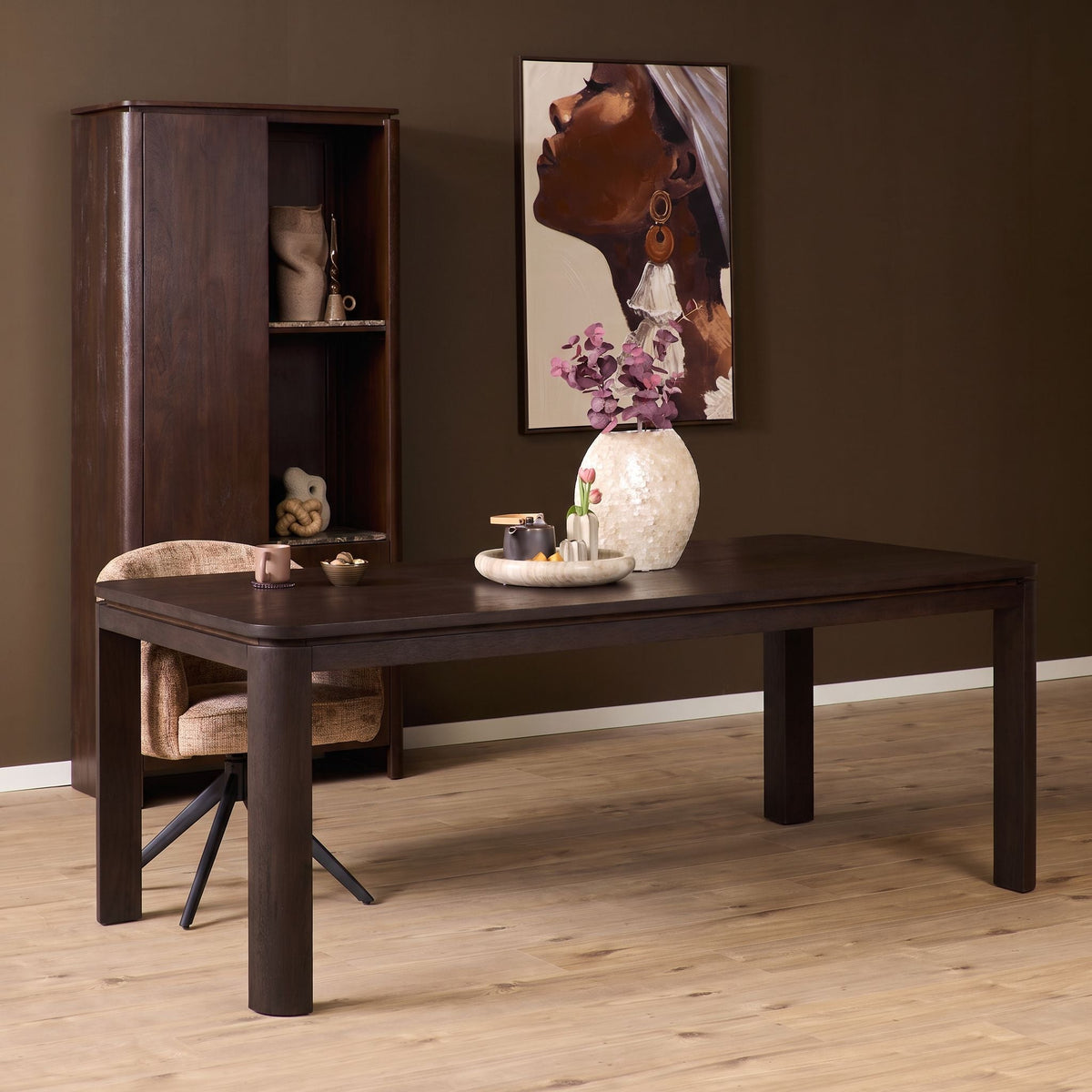 Eettafel Iwa – Bruin