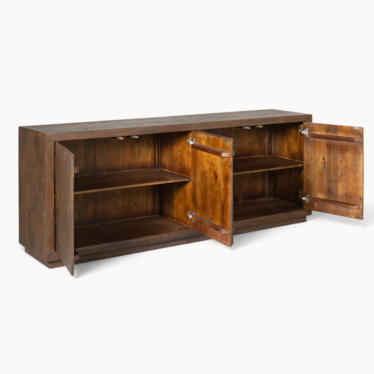 Dressoir Nerra 200 cm Bruin