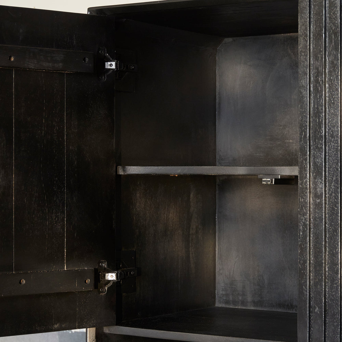 Boekenkast Sova 135 cm Zwart