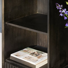 Boekenkast Sova 135 cm Zwart