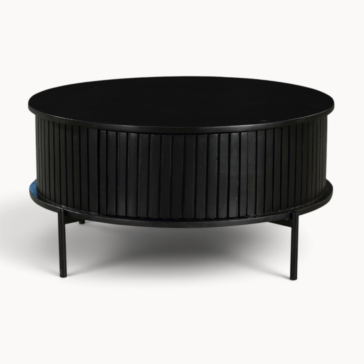 Ronde salontafel Sova Zwart