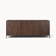 Dressoir Sova 210 cm Bruin