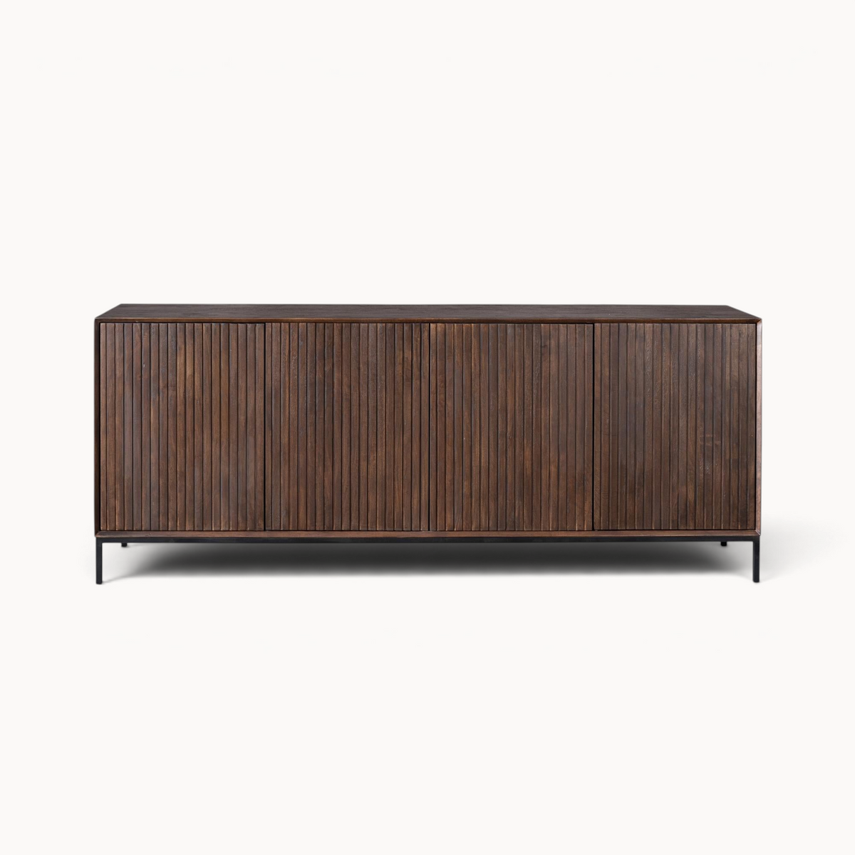 Dressoir Sova 210 cm Bruin