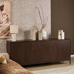 Dressoir Sova 210 cm Bruin