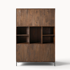 Boekenkast Sova 135 cm Bruin