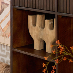 Boekenkast Sova 135 cm Bruin