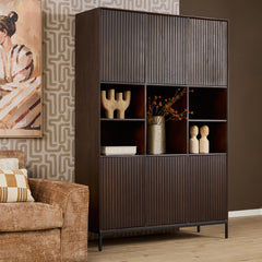 Boekenkast Sova 135 cm Bruin