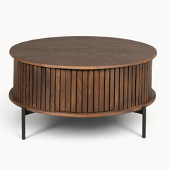 Ronde salontafel Sova Bruin