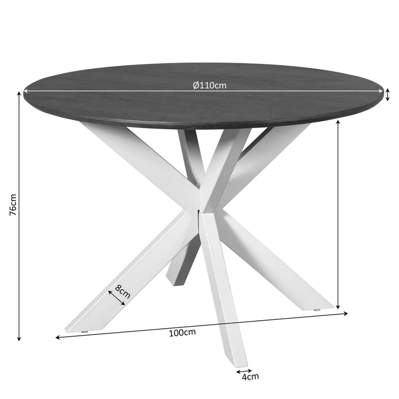 Eettafel Sova Rond-zoom-