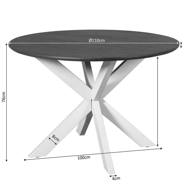 Eettafel Sova Rond-zoom-