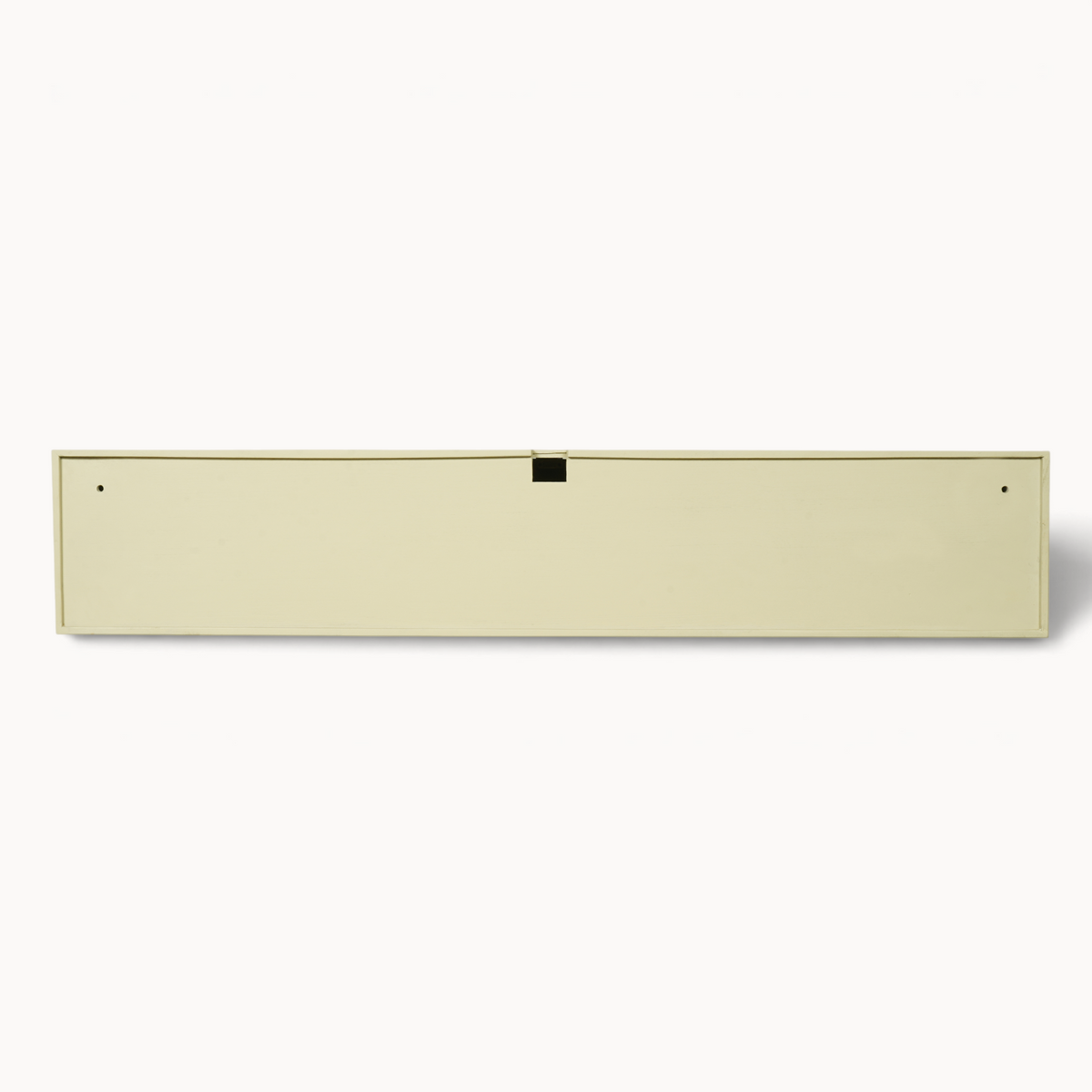 Aika zwevend tv meubel Sova in zandkleur met een minimalistisch en strak design voor aan de muur.