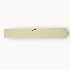 Aika Sova zwevend tv-meubel in zandkleur met een strak en minimalistisch design voor aan de muur