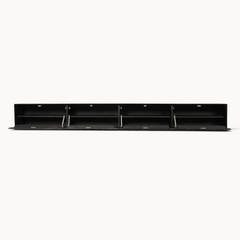 Zwevend tv meubel Sova 240 cm Zwart