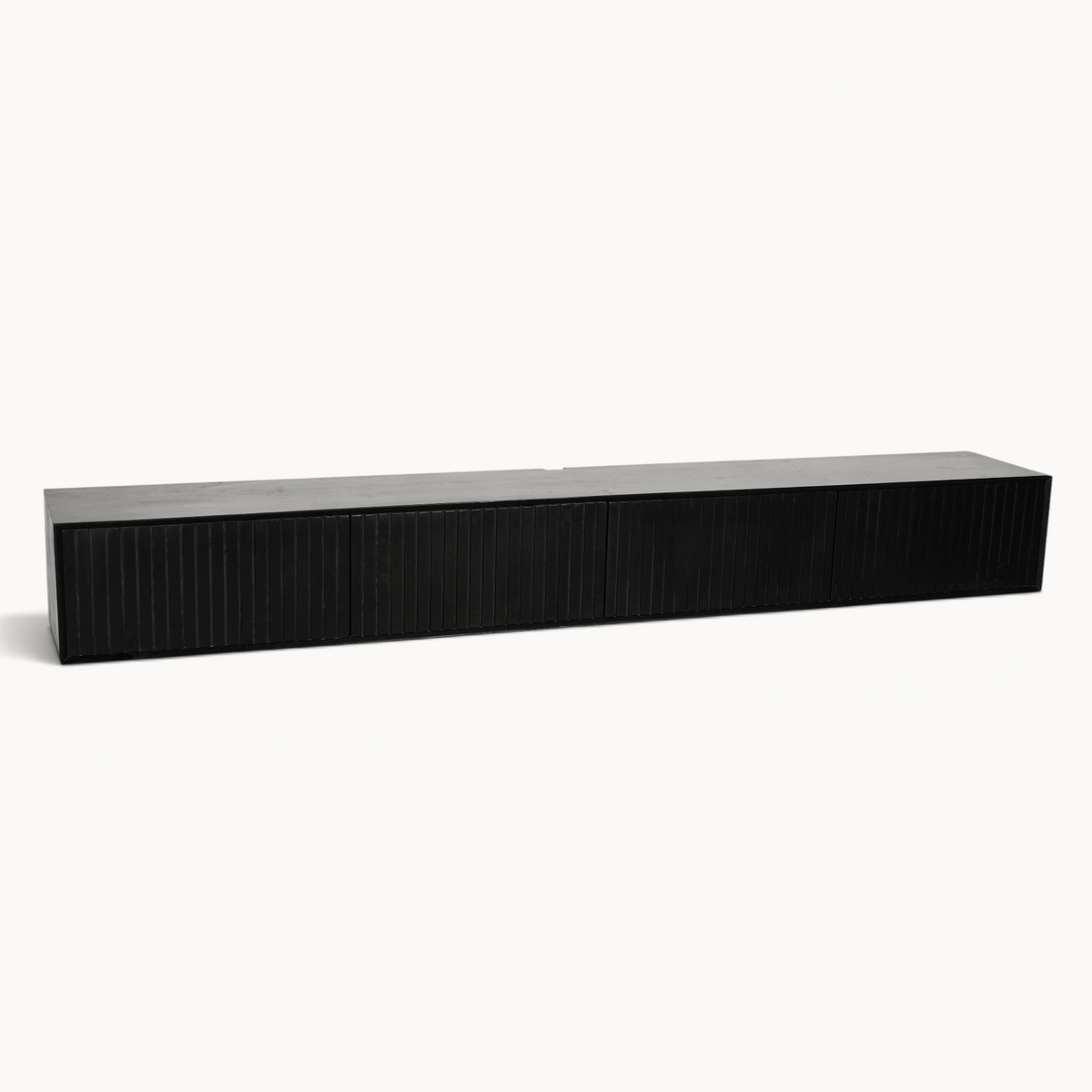 Zwevend tv meubel Sova 240 cm Zwart