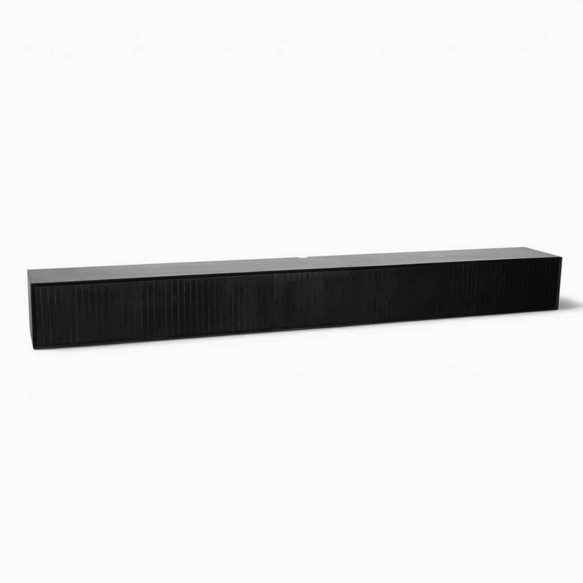 Zwevend tv meubel Sova 280 cm Zwart