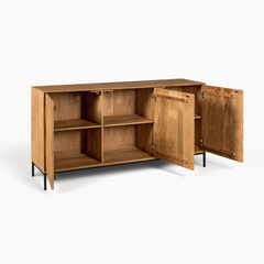 Dressoir Sova 165 cm Naturel