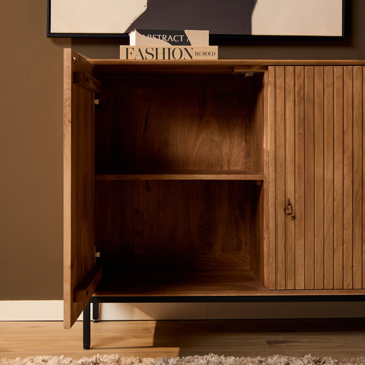 Dressoir Sova 165 cm Naturel