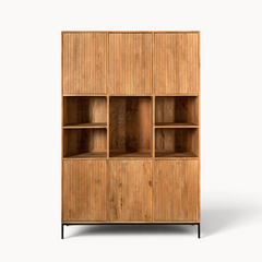Boekenkast Sova 135 cm Naturel