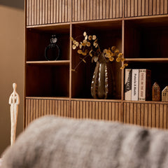 Boekenkast Sova 135 cm Naturel