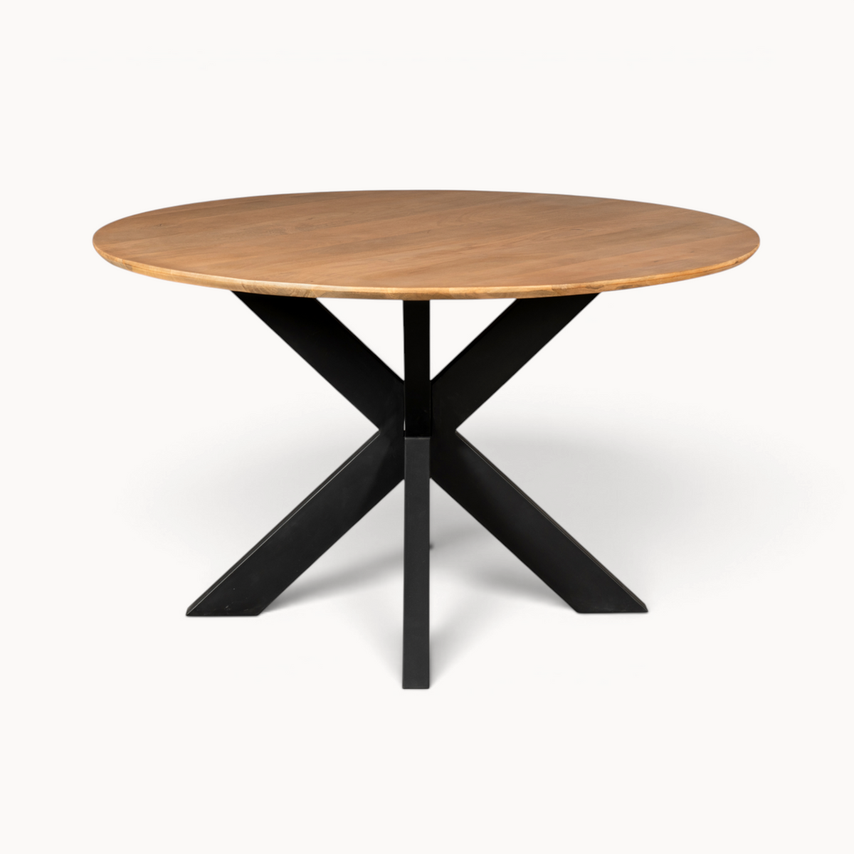 Eettafel Sova Rond 110 cm Naturel