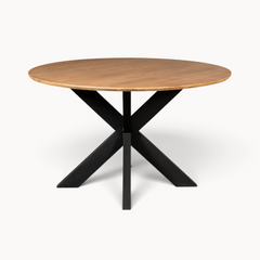 Eettafel Sova Rond 110 cm Naturel