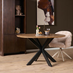 Eettafel Sova Rond Naturel, alle maten