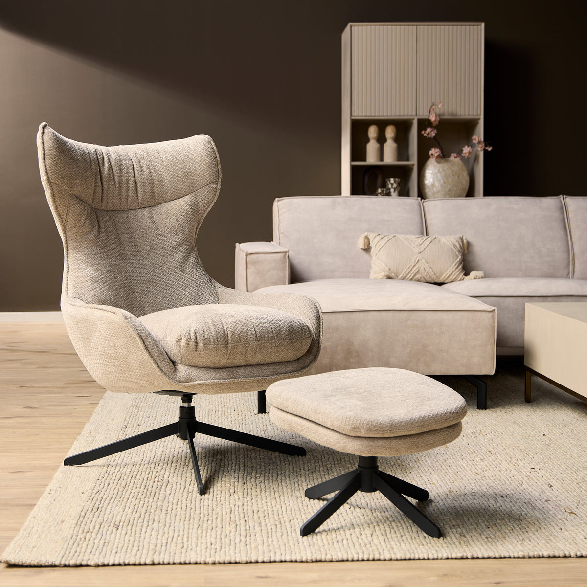 Draaibare fauteuil Umi-8