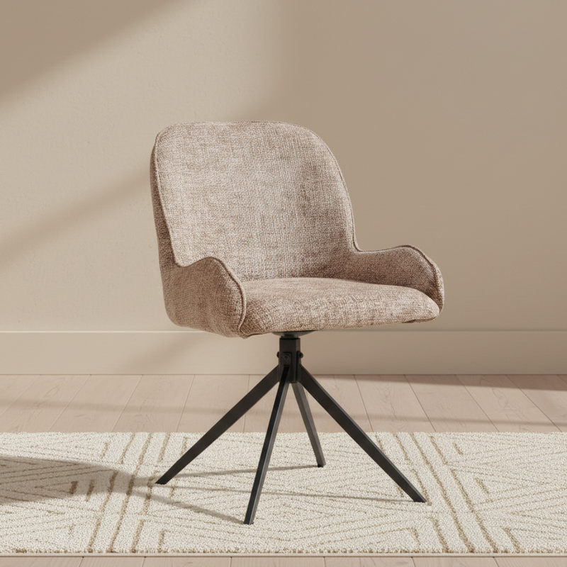 Eetkamerstoel Mila, 2 stuks-zoom-