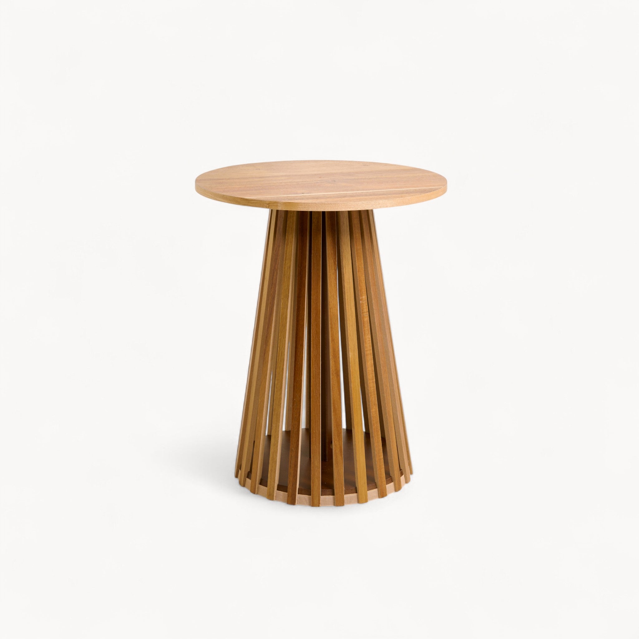 Bijzettafel Phiel – Naturel Ø40cm