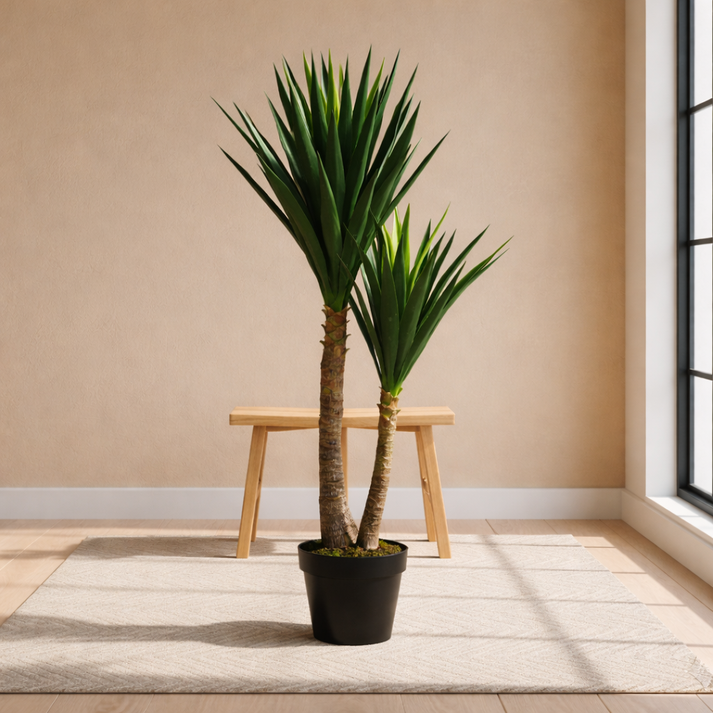 Yucca Kunstplant 120 cm-zoom-2