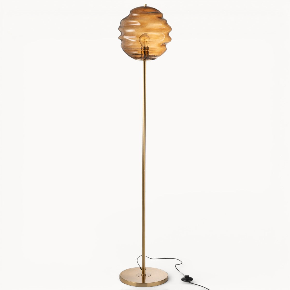 Vloerlamp Honey – Bruin