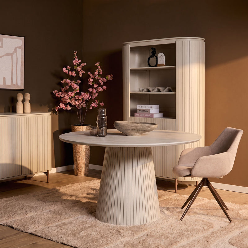 Ronde eettafel Tansu-zoom-