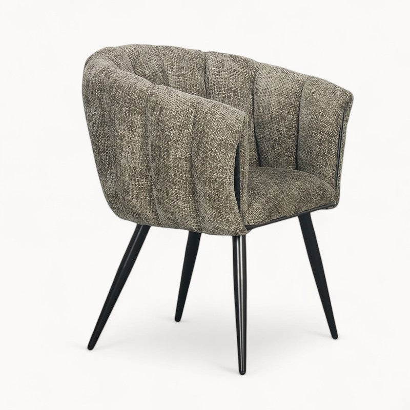 Gestoffeerde stoelen Cairo, 2 stuks