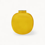 Vase Metal Yellow 23cm