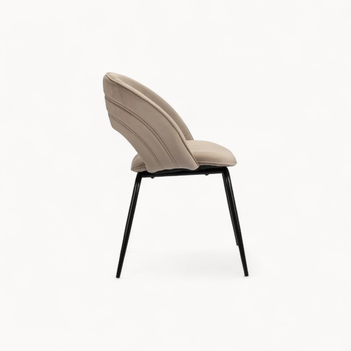 Gestoffeerde stoelen Halo, 2 stuks