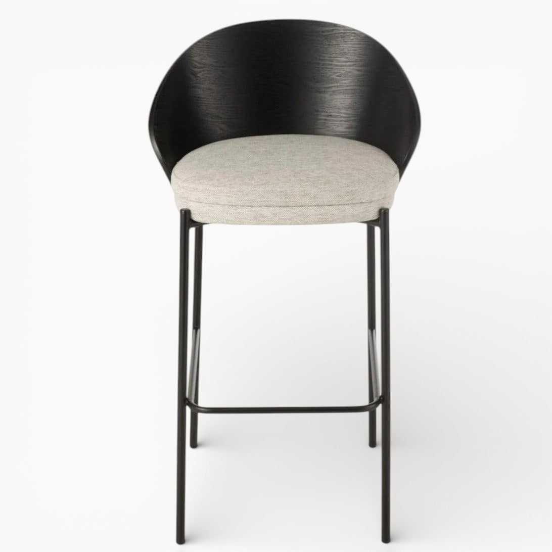 Barstoel Liva Zwart-7
