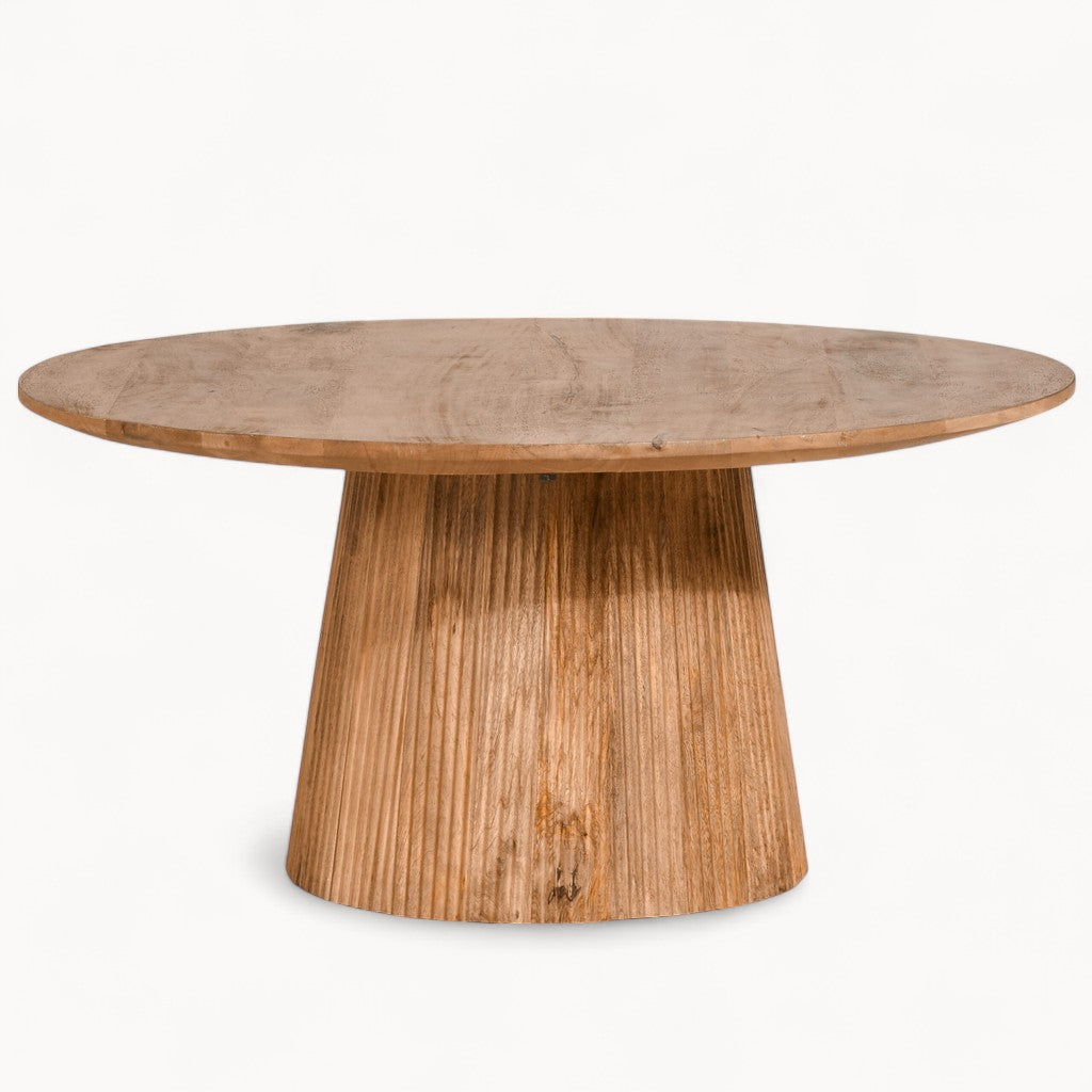 Bijzettafel Sorèn van mangohout - 80 cm