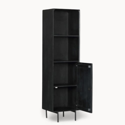 Boekenkast Nero van mangohout